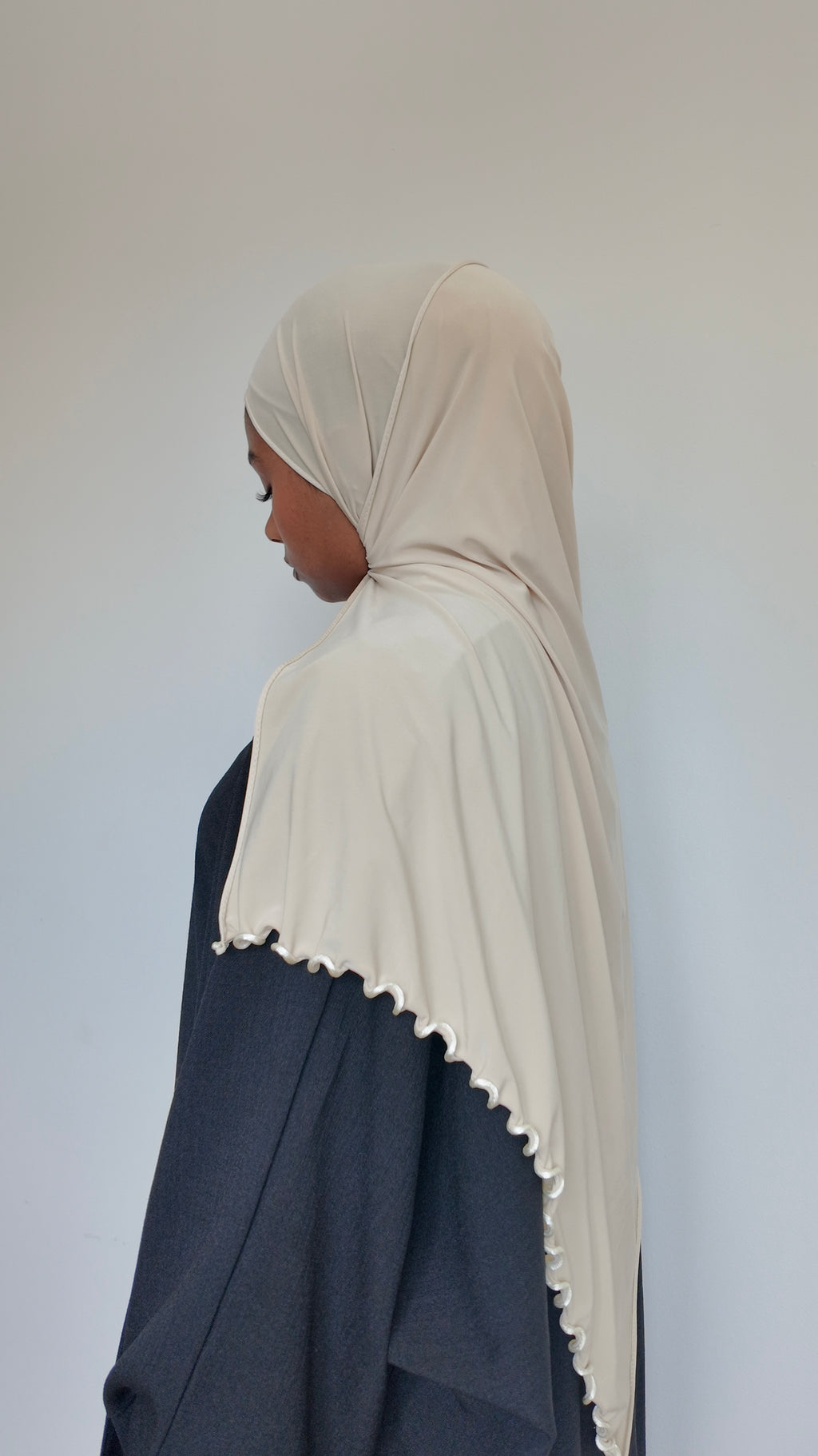 Hijab ondulé haut de gamme